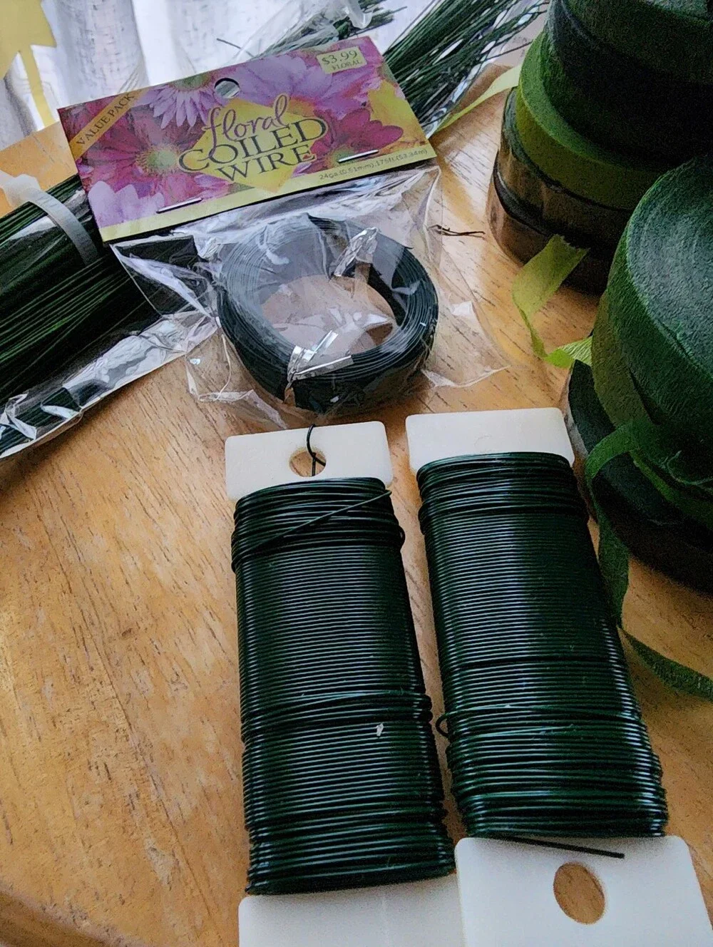 Floral Wire and Tape Set